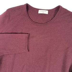 Babaton Merino Wool Long Sleeve Front Tie Sweater‎